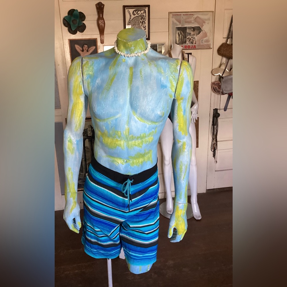 George Vibrant Blue Swim Shorts